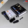 Daling – 3 in 1 Rechargeable Electric Double Shaver Machine with Razor Head, Nose Trimmer Head, Mini Trimmer – Model: DL-9001. 