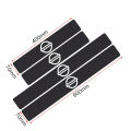 4 PCS Nissan Car Door Sill Protector 3D Carbon Fiber Scuff Protective Door Sill Cover Panel Sticker, Car Stickers, Stickers for Car. 