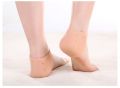 Silicone Gel Heel Pad Socks for Pain Relief and anti crack heel 1 Pair. 