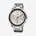 Original Casio  MTP-1374D-7AVDF - Stainless Steel Watch - For Men. 