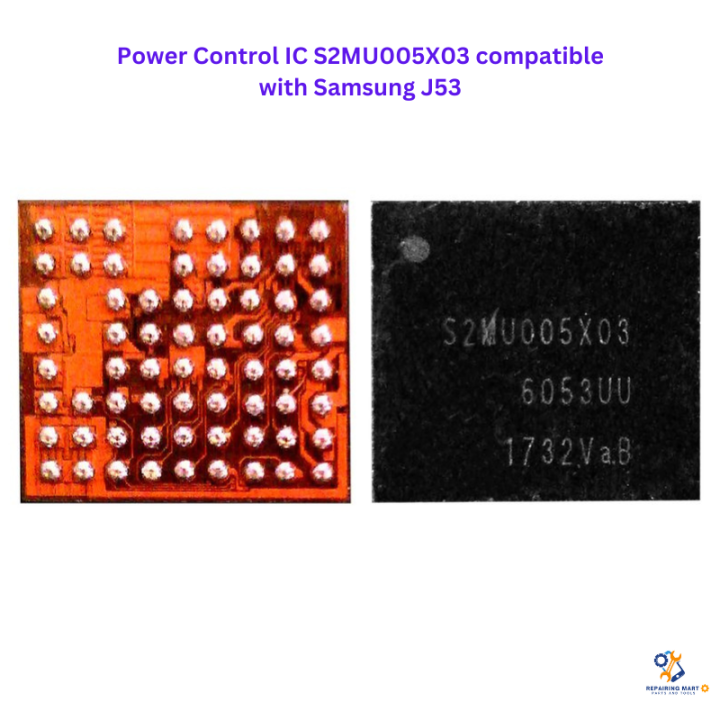 Power Control IC S2MU005X03 compatible with Samsung J530 Galaxy J5 (2017), J530F Galaxy J5 (2017), J730 Galaxy J7 (2017), J730F Galaxy J7 (2017)
