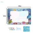 Water Painting Doodle Mat Educational Toy Coloring Art for 3+ S Undersea world. 