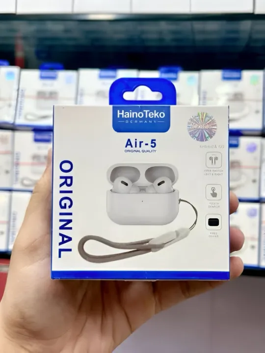 Original%20Germany%20AirPods%20HainoTeko%20Air5%20Pro%20with%20Accessories%20and%20Silicone%20Case%20-%20Image%203