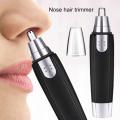 Ergonomic Nose Hair Clipper Washable Cutter Head Battery Operated Efficient Ear Hair Trimmer for Men Women. 