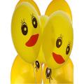 PACK OF 100 -18 Inch Tweety Face Pearl Shape Party & Decoration Balloons - Yellow. 