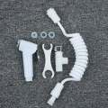 Portable Handheld Bidet Spray Set ABS Bathroom Toilet Bidet Shower Head Retractable Toilet Cleaning Tools SREM. 