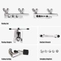 Flaring Tool & Swaging Tool Kit for HVAC, Tubing, Copper Pipe Flaring with Tubing Cutter and Ratchet Wrench, 45 Degrees, Blue. 
