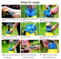 Pressure Sprayer - High Grade Plastic Pressure Spray Bottle with Shoulder Strap 5 Litres garden tools By AWCTraders. 