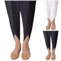 DHANAK - Tulip Pants in Cotton for Women - TPC01 - White / Black - XS, S, M, L, XL. 