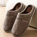 Autumn Winter Mens Slippers Extra Large Plus Size Home Cotton Shoes Warm and Thick Sole 46 47 4849. 