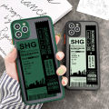 UCUC for Samsung Galaxy A01 Back Cover Illustration City View Frosted Transparent Hard Phone Case Thin Shockproof Full Cover Camera Protect Case. 