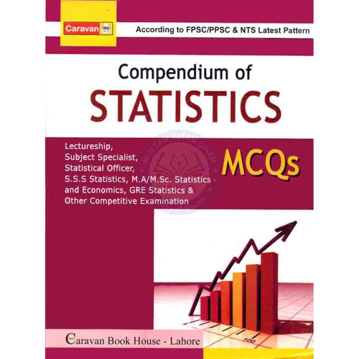 Compendium of Statistics MCQs | Objective Statistics Book for Entry ...
