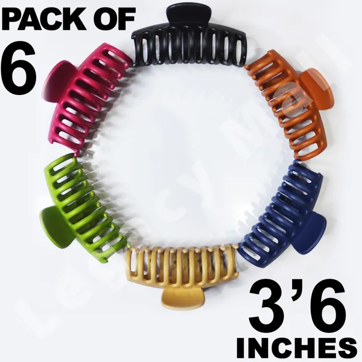 Pack%20of%206%20hair%20catchers%20hair%20clips%20and%20claws%20with%20extra%20strong%20grip%20in%20multicolor%20for%20girls,%20women%20and%20ladies.%20-%20Image%202