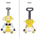 Kids Stroller Mini Cooper Ride On Toddler Buggy Car For Kids Push Car For Toddlers with Light & Music Melody Horn, Baby Car Four Wheel Car Adjustable Back Support Children Outdoor Ride-On Car Suitable For 1 Year and above Boys & Girls. 