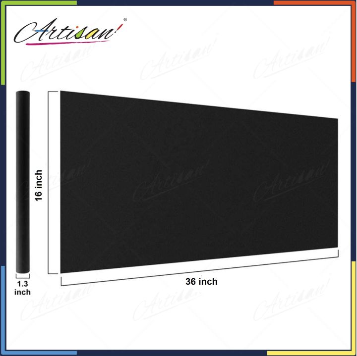 Artisan%20-%20Blackboard%20Chalkboard%20Vinyl%20Sticker%20Washable,%20Reusable%20-%20DIY%20Black%20Board%20Wall%20Adhesive%20Vinyl%20Sticker%20Roll%20-%20with%205pc%20colorful%20chalks%20-%20Image%206