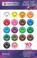 01Pcs Colour Chem Official Emboss Fabric Paints – 3D Appearance And Hence Embossed Painting for Clothes. 