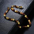 Amber Teething Necklace for Baby - No invoice, no price, no logo - 7 Sizes - 10 Colors - Ship from CN. 