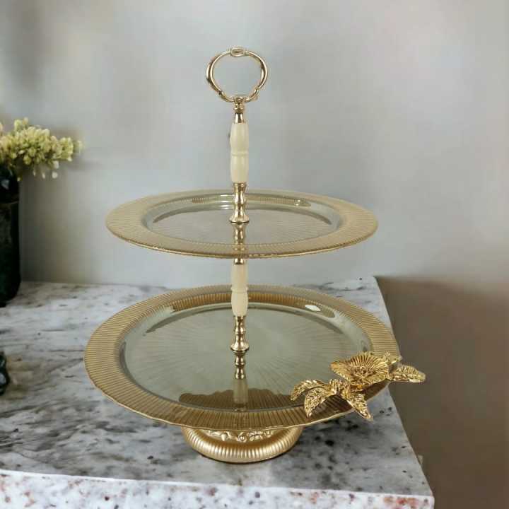 Two Tier Serving Platter