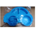 1 Pcs Car Plate Set With Two Sticks And One Spoon / Car Plate Set With Two Sticks And One Spoon -(Random Colours) (Jumani). 