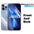 iPhone 13 Pro Max Front and Back Hydrogel Jelly Protector for iPhone 13 Pro Max. 