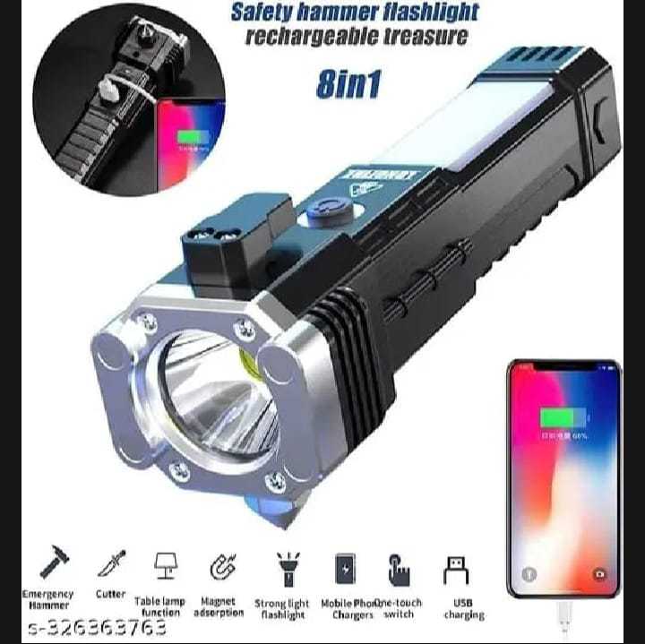 Multifunction%208in1%20Portable%20Led%20Flashlight%20Rechargeable%20LED%20Torch%20Flashlight%20%7C%20Car%20Emergency%20Tool%20with%20Window%20Breaker%20Hammer%20%7C%20Cutter%20%7C%20Flashlight%20Household%20Rechargeable%20Ultra%20Strong%20Outdoor%20Bright%20Led%20Flashlight%20-%20Image%206