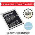 EB-BG530BBC Samsung Grand Prime G530 G531 Battery Replacement EBBG530BBC For Galaxy Grand Prime 2600mAh - Black. 