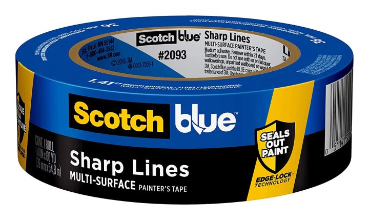 ScotchBlue%20Ultra%20Sharp%20Lines%20Multi-Surface%20Painter's%20Tape,%201.41%20''%20x%2045%20yds,%202098,%201%20Roll%20bes%20and%20high%20quality%20100%25%20original%20smart%20uniqu%20and%20professional%20product%20-%20Image%203