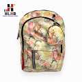 HLNB . Fendong Floral print school College Laptop backpack for teenage girls. 