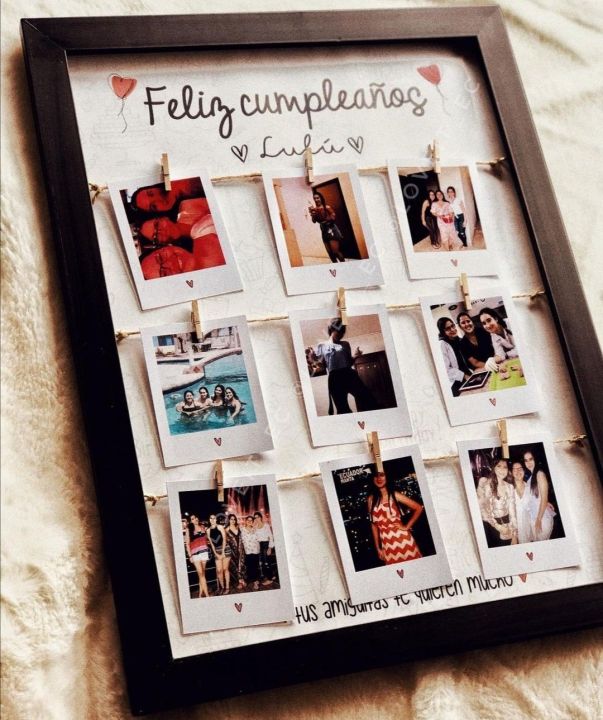 customize photo frame 9 pictures birthday gift anniversary gift
