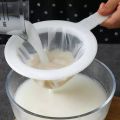 100/200/400 Mesh Kitchen Ultra-fine Mesh Strainer Kitchen Nylon Mesh Filter Spoon for Suitable for Soy Milk Coffee Milk Yogurt. 