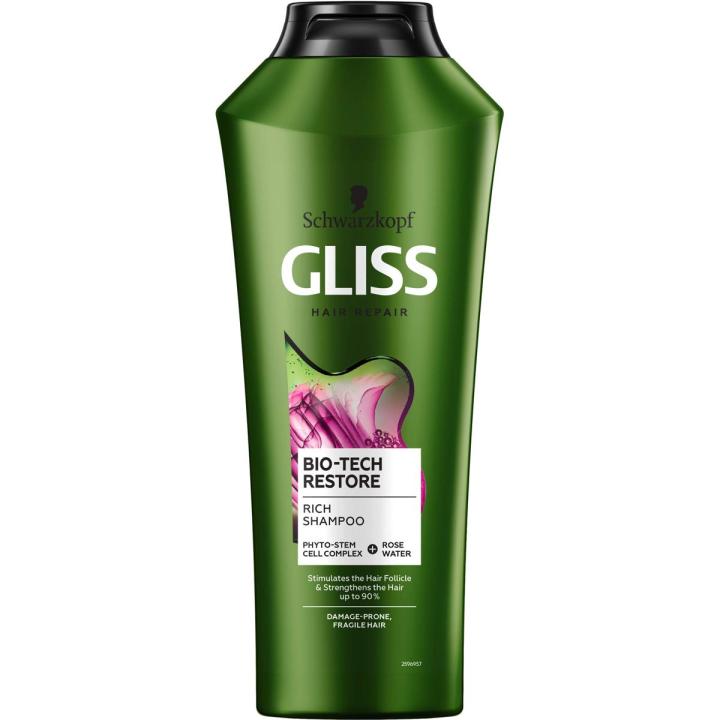 Gliss Kur Biotech Restore Rich Shampoo for Sensitive and Sensitive Hair 400ml