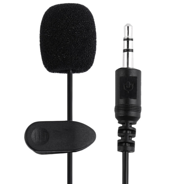 Clip-on%20Lapel%20Lavalier%20Collar%20Mic%20/%20Microphone%20-%203.5mm%20For%20DSLR%20/%20Other%20Equipment%20-%20Black%20-%20Image%2010