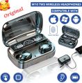 TWS M10 Original Earphones Bluetooth Headphones with Mic Earbuds 3000Mah Charger Box LED Display Fone Wireless Bluetooth Headset F9 F9-5 M28 M90 Pro. 