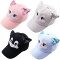 Baby Hat Cartoon Child Korean Cat Ears Cotton Baseball Caps Spring Summer Baby Boy Girl Sun Hats Beanies Kids Photography Props. 