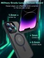 MagSafe Translucent Matte Case For iPhone 15 Pro Max 14 Pro Max 13 Pro Max 14 Magnetic Cover. 