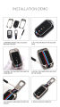 Honda Civic X 10 Th Gen 2016 - 2021 Premium Metal Key case / Key Cover With Zinc Alloy Metal Waterproof Scratch Proof Protective Key Cover With Honda Logo - Grey. 