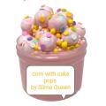 Corn cake pops slime , 8 oz slime,best slime for kids. 