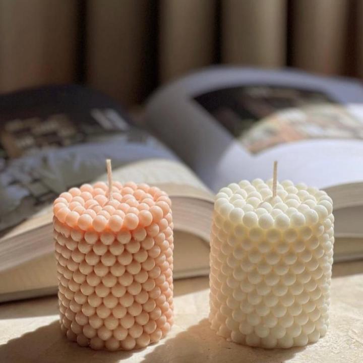 House Solutions Tower shape Natural Soy Wax Scented Candles | Home Decoration Candles | Tea Light Candles Smokeless Slow Burning For Party Decor & Celebrate Candle Light Dinner