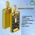 66w Super Fast 20000mAh Power Bank - New Pd 66w Super Fast 20000 mah Transparent Power Bank Pd 20000 mah Fast Charging 120 watt 100000 mah Power Bank Portable External Battery Fast Charging - 10000 mah, 20000 mah Power Bank With Led Lights. 