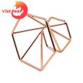 Vist Fox Makeup Blender Holder Electroplating Process Beauty Makeup Puff Rack Sponge Holder. 