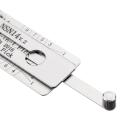 [NEW] NSN14 Dr/Bt 2 in 1 Car Door Lock Pick Decoder Unlock Tool Locksmith Tools. 