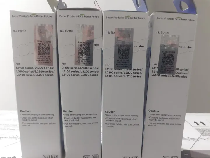 Epson%20003%20Original%20Ink%20Bottle%20set(Black/Cyan/Yellow/Magenta)(L3110/L3150/L3250%20Printer)%20-%20Image%203