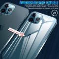 （For iP13 ProMAX）Full Cover Back Hydrogel Film For Apple iPhone 14 13 12 Pro Max Mini Plus Side Film Phone Accessories Not Screen Protector Glass. 