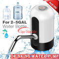 Automatic Water Dispenser Pump Machine USB Rechargeable Smart Electric Drinking Water Bottle Pump Portable Wireless Chargeable Water Pump for Outdoor Indoor Home Office Travel Imported High Quality Beverage Suction Pump New Genuine Water Suction Device. 