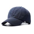 Quick-Dry Unisex Baseball Caps Summer Outdoor Sports Hiking Cycling Cap Solid Color Adjustable Soft Sun Hats for Men. 