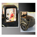 Christmas Car Lantern Unique Vintage ABS Adorable Santa Claus LED Truck for Home Decor. 