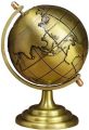 5 Inches World Globe, Vintage Rotating Ornament For Desktop Solid Non-Slip Base Gift Home Decor Study World Globe Bedroom Desk Office. 