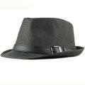 Summer Hats for Men Beach Hat Vintage Brim Straw Sun Hats with Belt Korea Style Male Fedoras Panama Hat Breathable Straw Caps. 