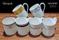 Mug Set Bone China - Original - Bone China Cups - 6 Pieces. 