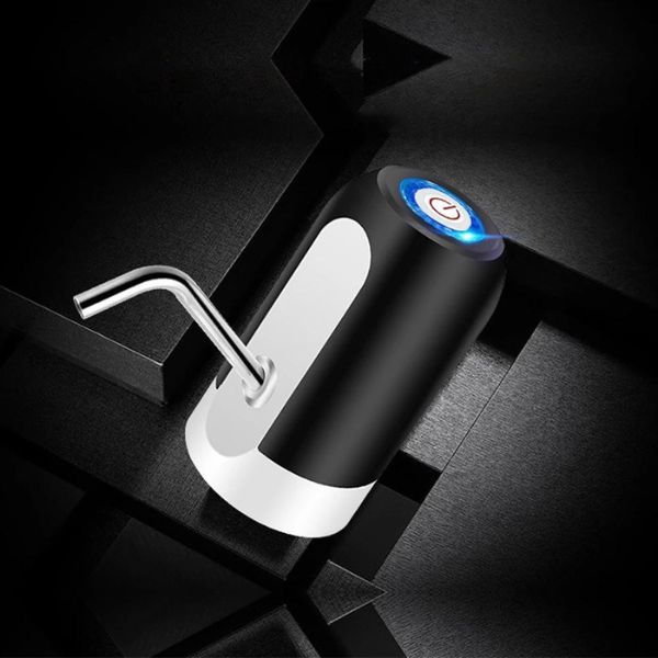 Automatic Electric Water Dispenser Pump Rechargeable Portable USB Charging Wireless Water Pump Automatic Drinking Water Dispenser, USB Wireless Smart Electric Water Pump Dispenser Bottle Portable Beverage Suction Automatic Suction